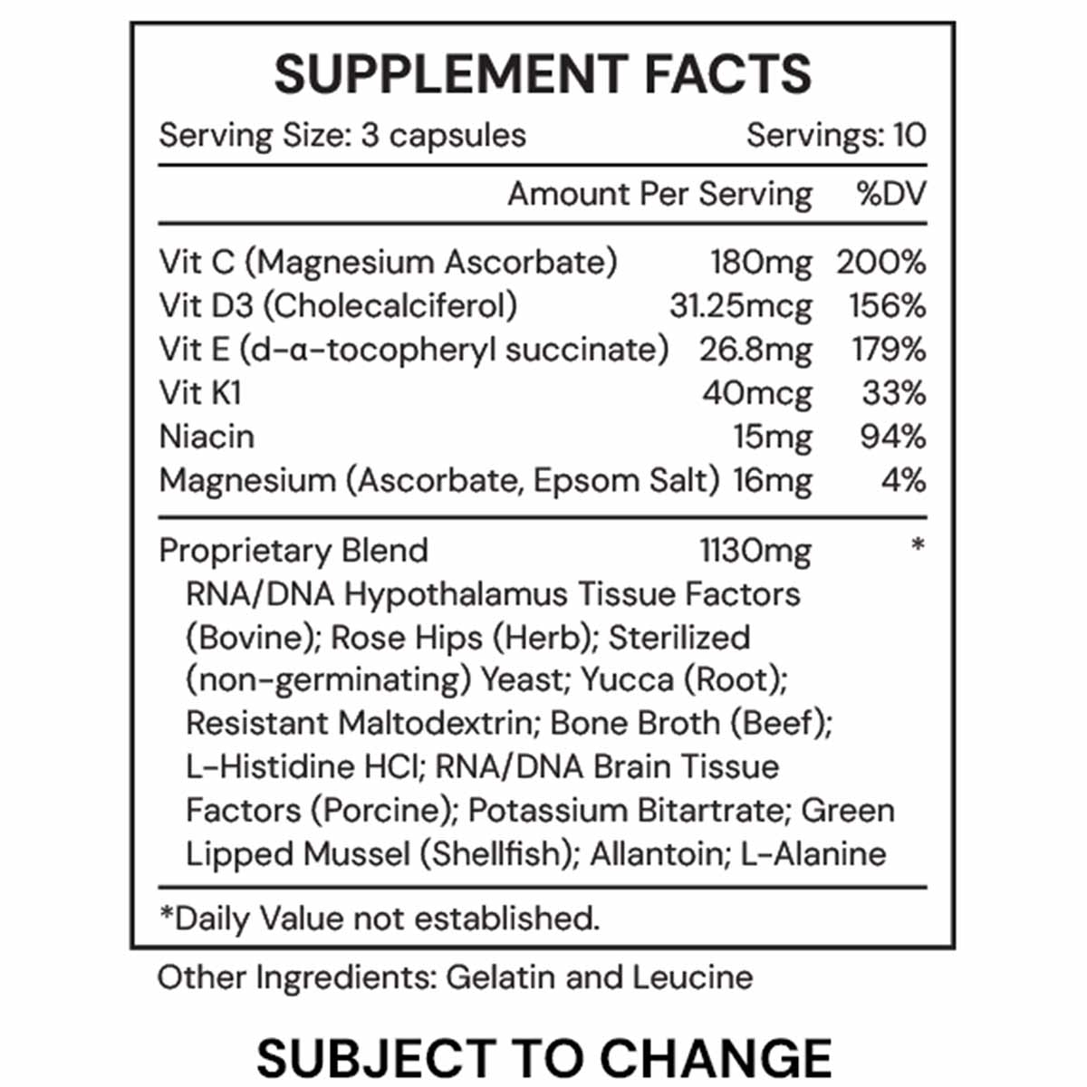 5 Stabilizer, 30 Capsules, by Systemic Formulas
