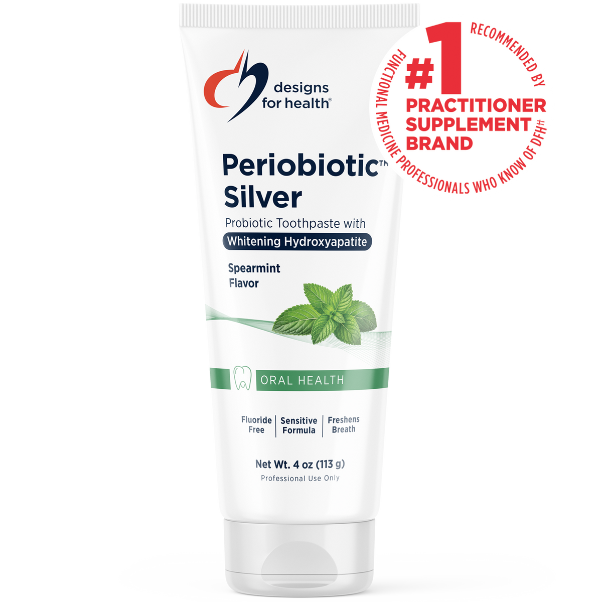 PerioBiotic Silver Toothpaste, by Designs For Health