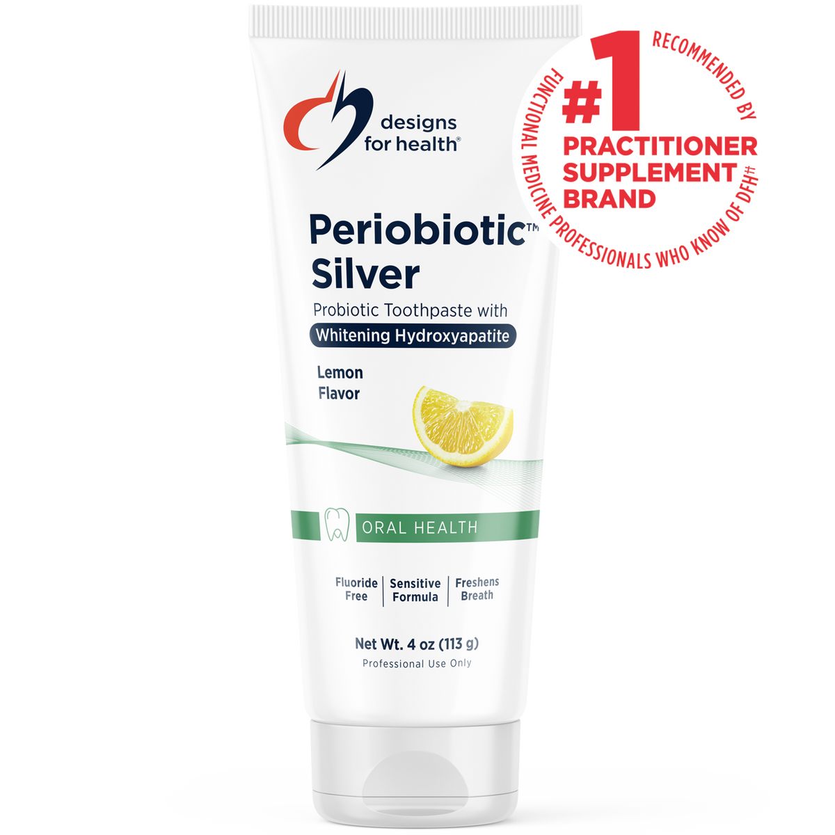 PerioBiotic Silver Toothpaste, by Designs For Health