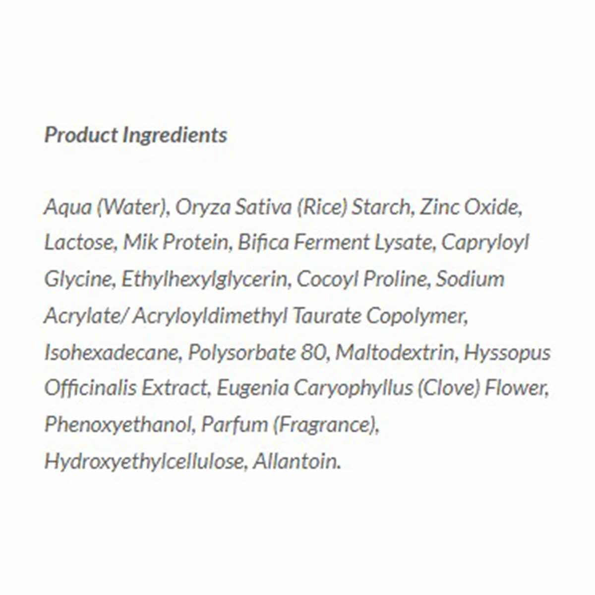 Lavilin 72 Hour Deodorant Roll On, 2.1 oz, with ingredient list displayed on white background.