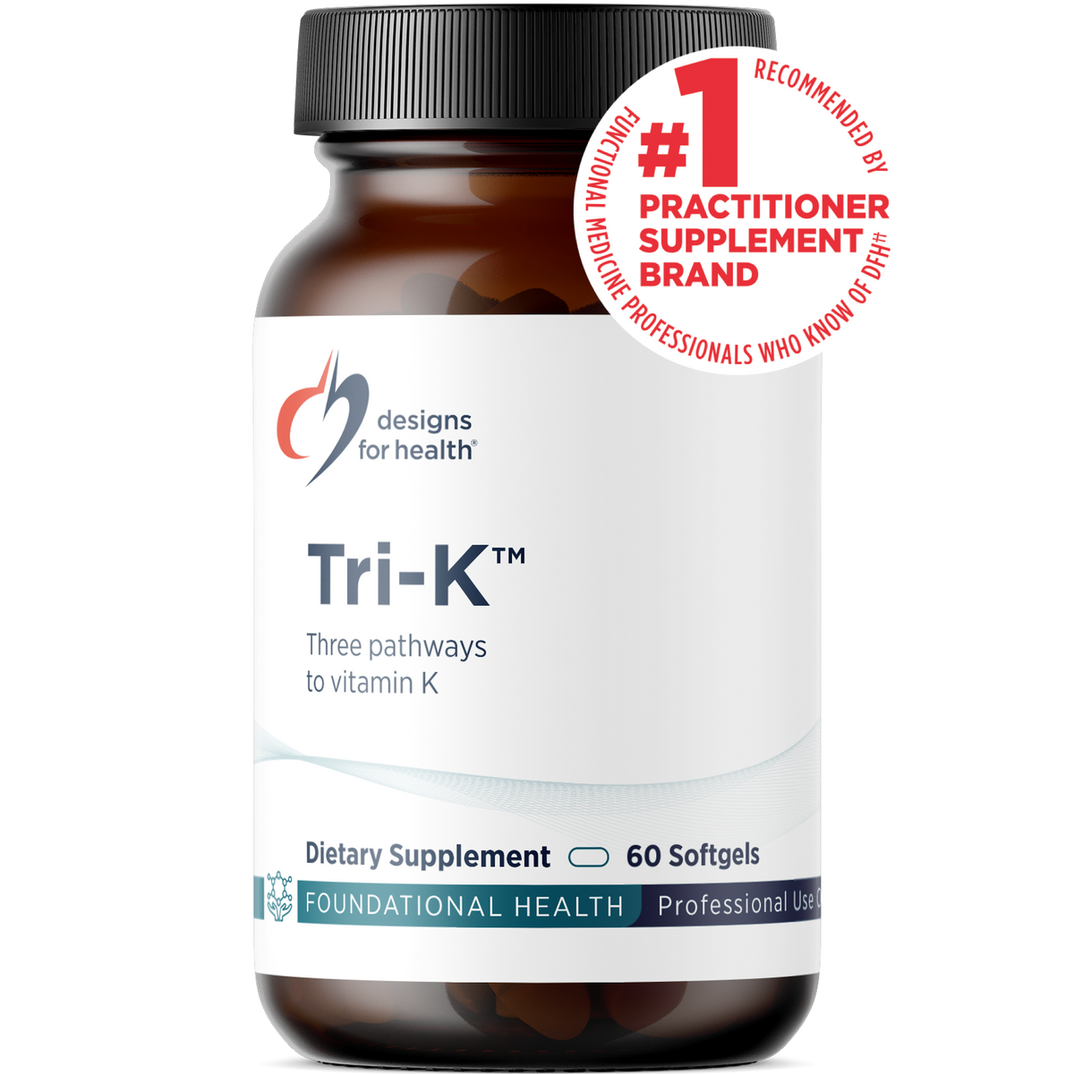 Tri-K, 60 Softgels, by Designs For Health