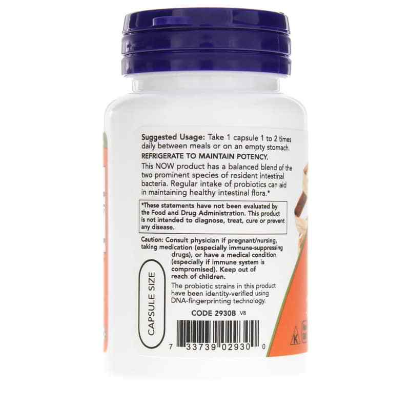 8 Billion Acidophilus & Bifidus, 60 Veg Capsules, by NOW Foods, image #3