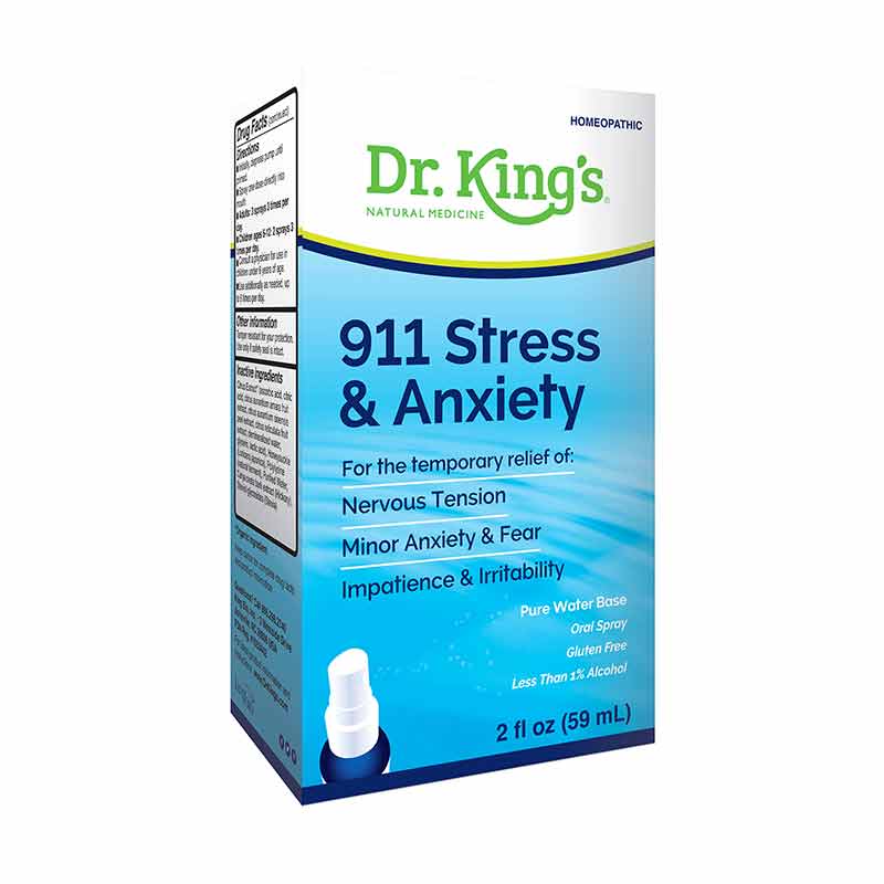 911 Stress & Anxiety, by King Bio