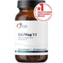 Cal/Mag 1:1, 180 Veg Capsules, by Designs For Health
