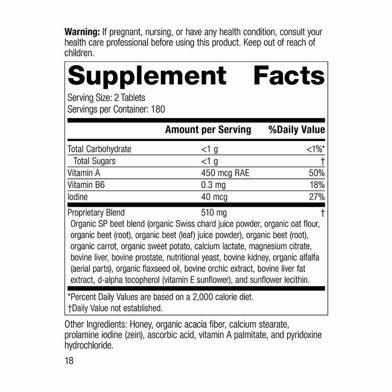 A-F Betafood by Standard Process - Reviews | NHC – Professional