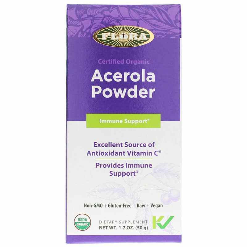 Acerola Powder Organic, by Flora