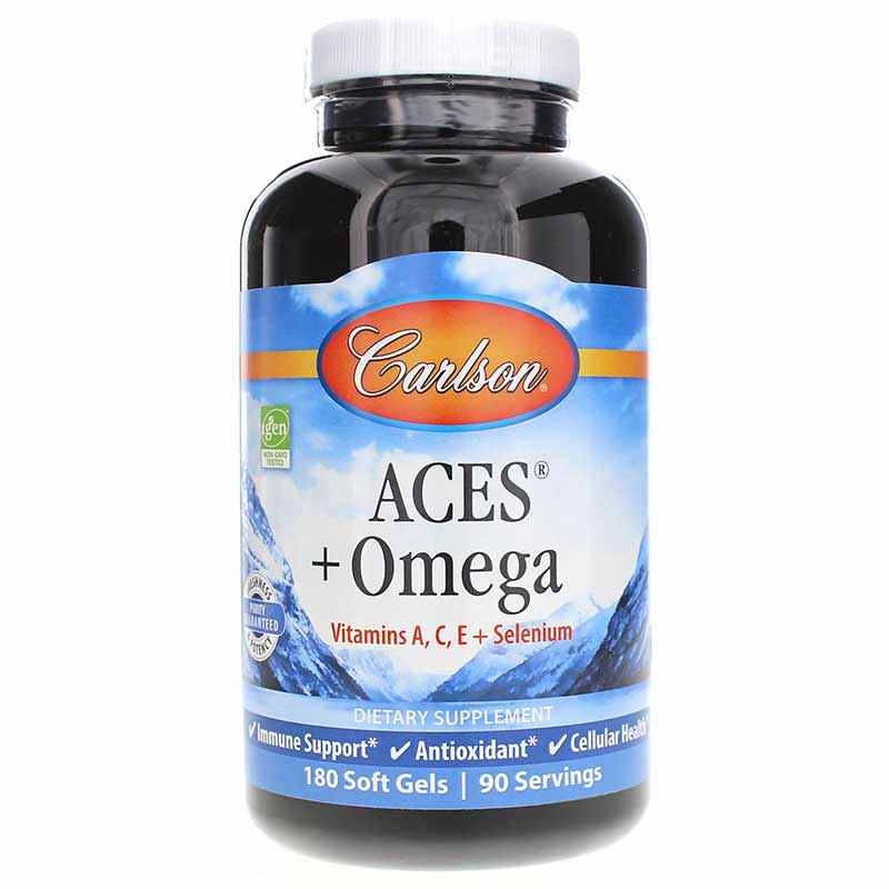 ACES Vitamins A, C, E + Omega, by Carlson Labs