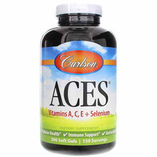 ACES Vitamins A, C, E + Selenium, 300 Softgels, by Carlson Labs