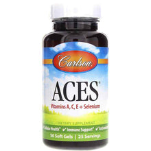 ACES Vitamins A, C, E + Selenium, 50 Softgels, by Carlson Labs