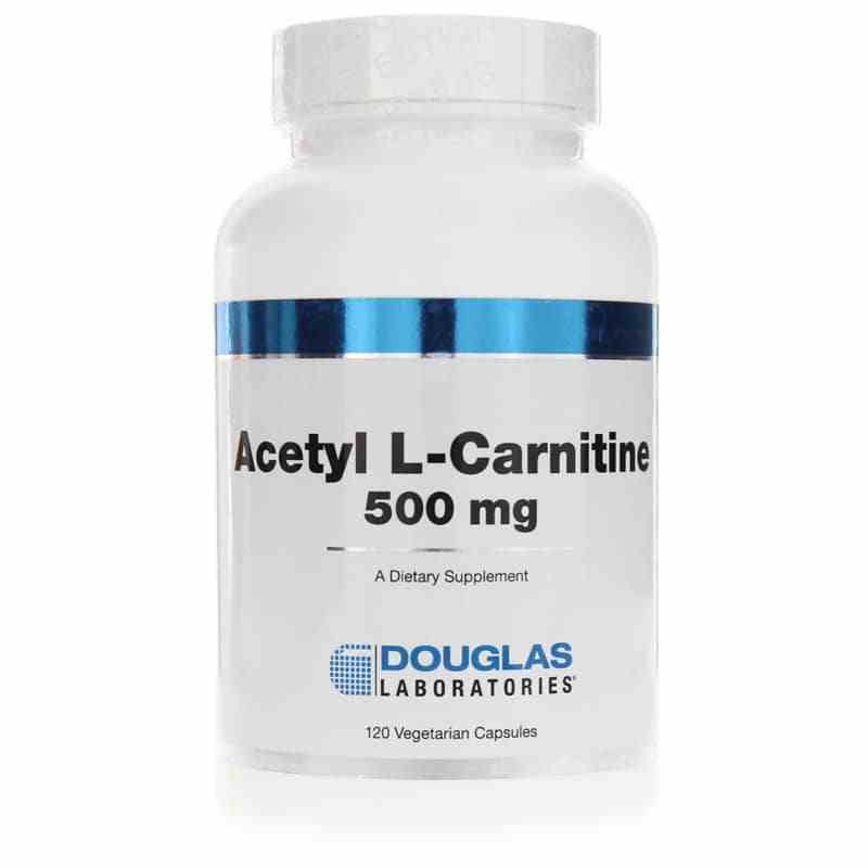 Acetyl-L-Carnitine 500 Mg, 120 Capsules, by Douglas Laboratories