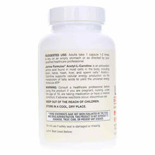 Acetyl L-Carnitine 500 Mg, 120 Veg Capsules, by Jarrow Formulas, image #3
