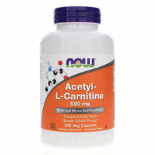 Acetyl-L-Carnitine 500 Mg, by NOW Foods