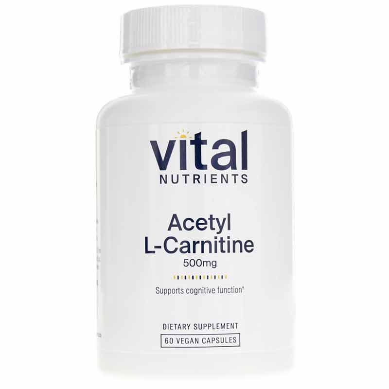 Acetyl L-Carnitine 500 Mg, by Vital Nutrients
