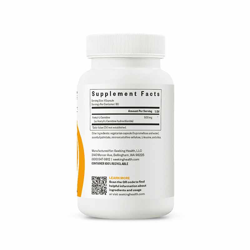 Acetyl-L-Carnitine, by Seeking Health, image #3