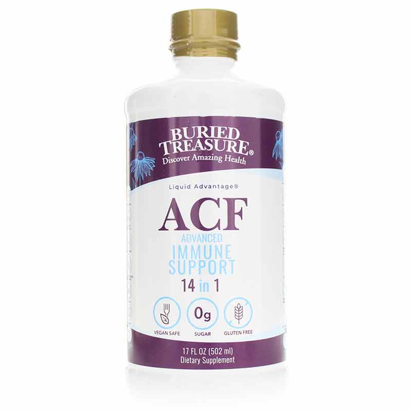 Acf Supplement ACF Advanced Immune Response with Elderberry, Buried Treasure ...