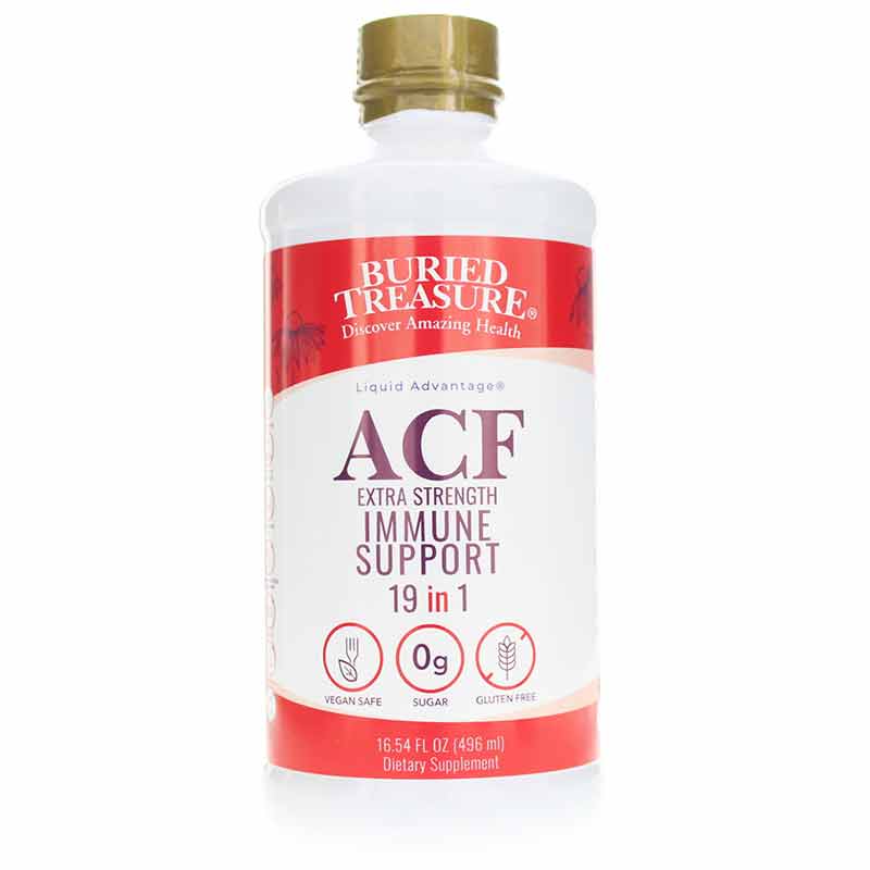Acf Supplement ACF Extra Strength Ultra Immune Response with Elderberry, Buried ...