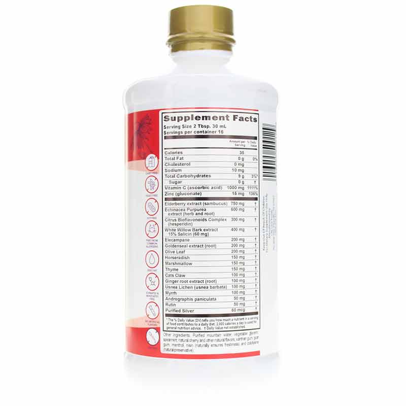 Acf Supplement ACF Extra Strength Ultra Immune Response with Elderberry, Buried ...