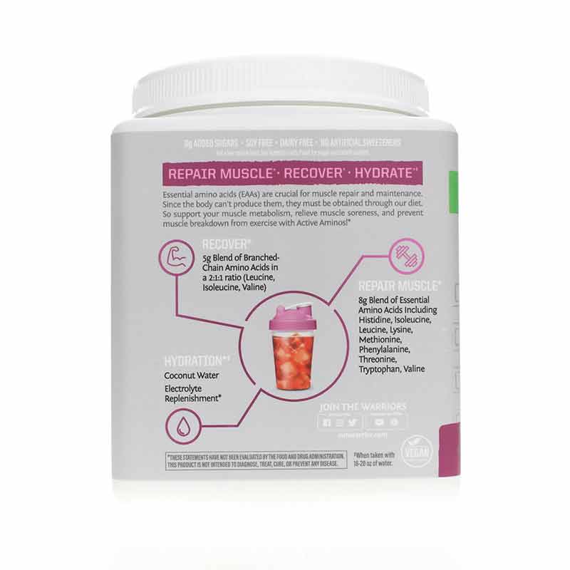 Active Aminos Vegan, Dragon Fruit, 30 Servings, by Sunwarrior, image #4