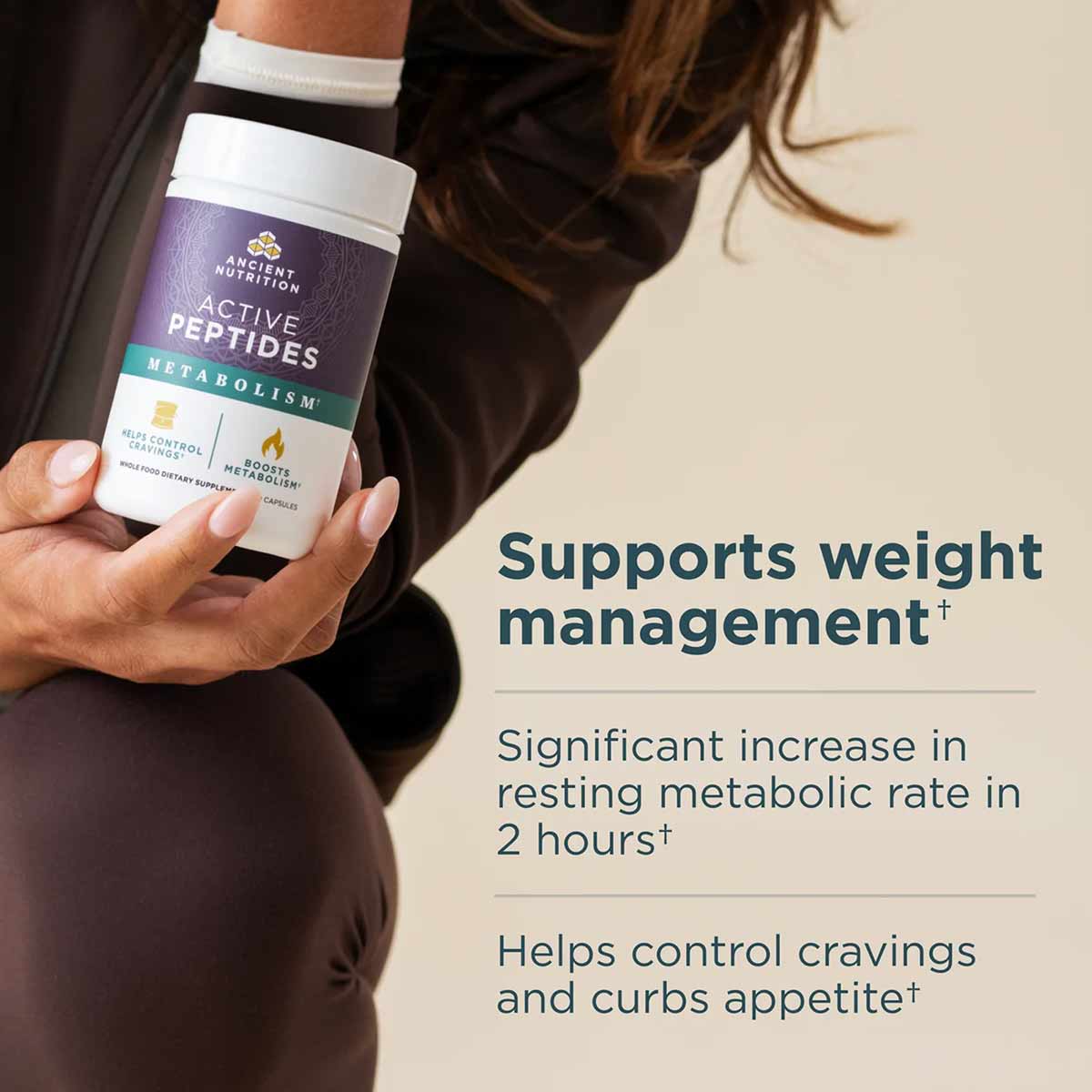 Active Peptides Metabolism Capsules, by Ancient Nutrition