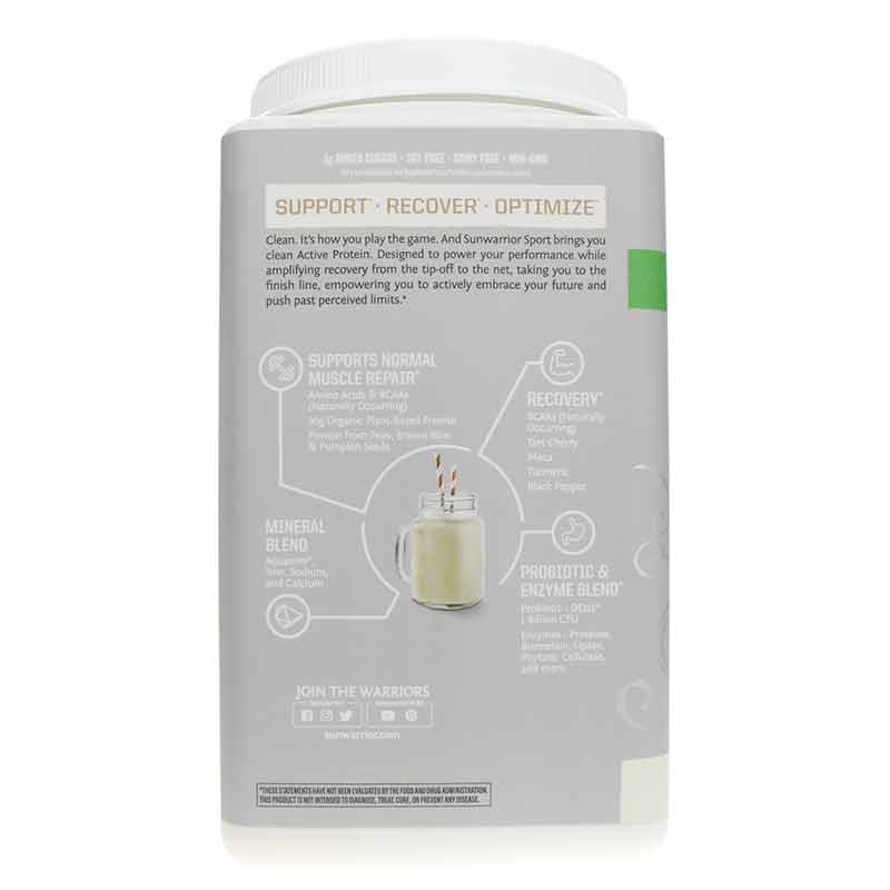 Active Protein, Cake Batter, 2.2 Lbs, by Sunwarrior, image #4