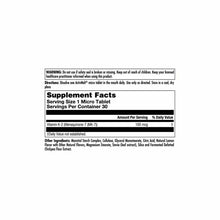 Supplement Facts label for ActivMelt K2 MK7 micro tablets containing 100 mcg Vitamin K-2 per serving, 30 servings per contain