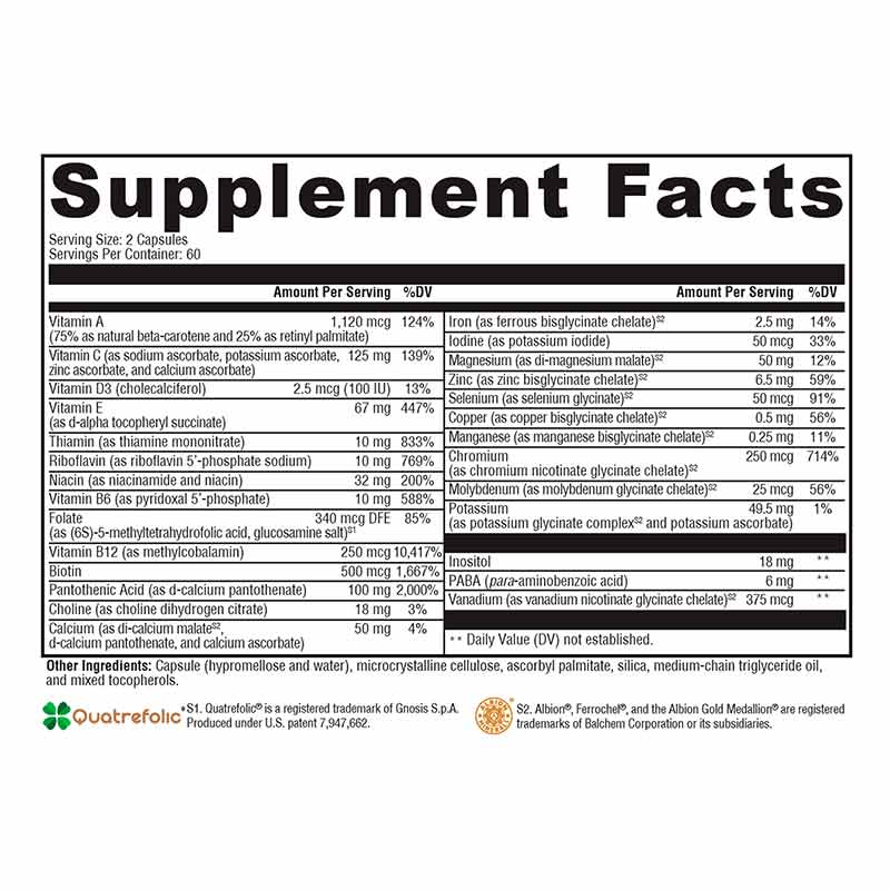 ActivNutrients, 120 Veg Capsules, by Xymogen, image #2