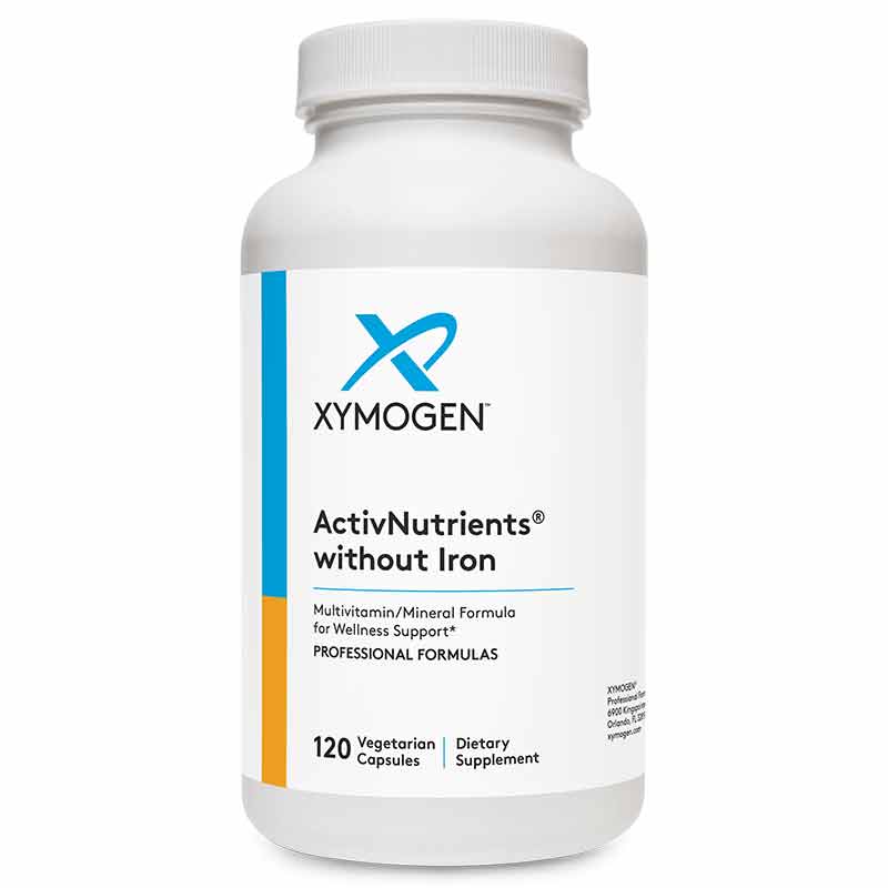 ActivNutrients without Iron, 120 Veg Capsules, by Xymogen