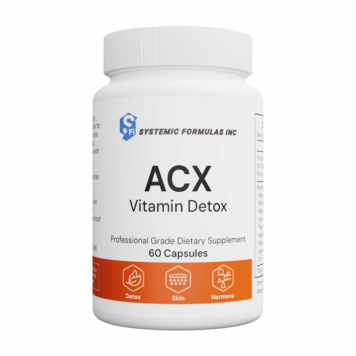 ACX Vitamin Detox, Systemic Formulas – Professional Supplement Center