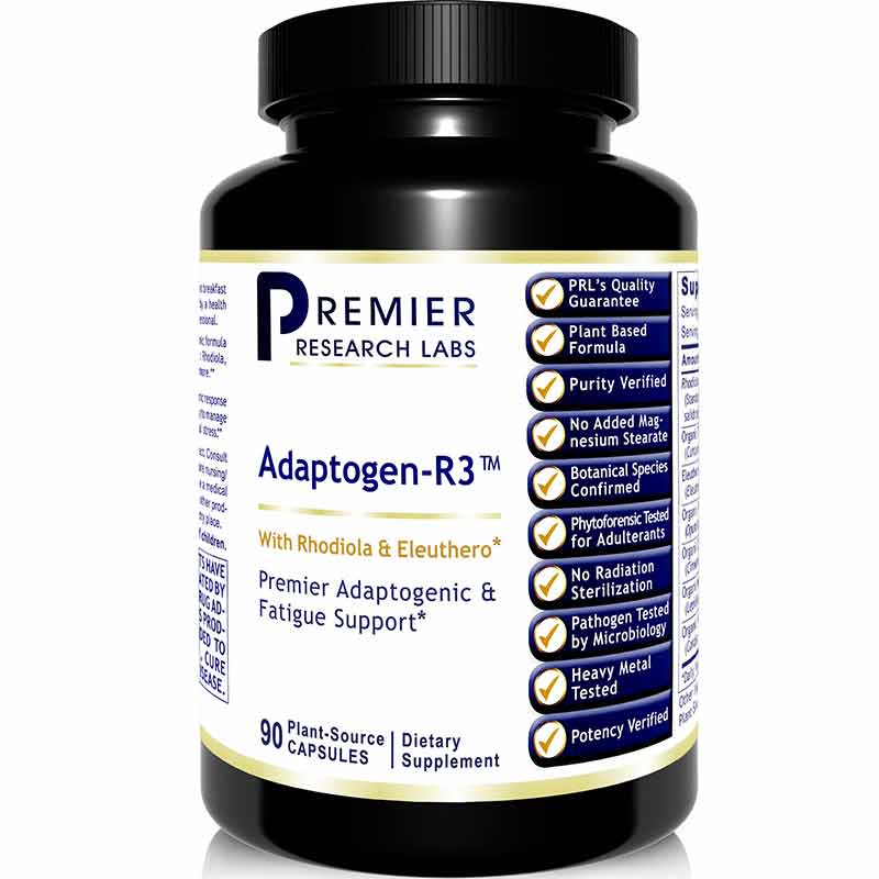 Adaptogen-R3 Adapotogenic and Fatigue Support Formula, by Premier Research Labs