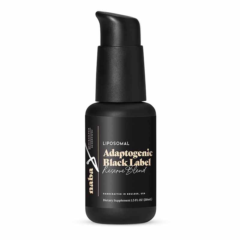 Adaptogenic Black Label Reserve Blend Liposomal, by Quicksilver Scientific