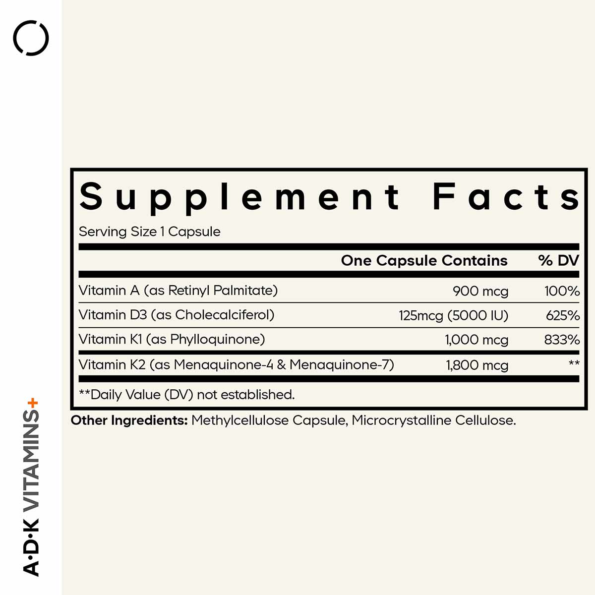 ADK Vitamins, by Codeage