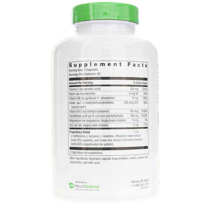 Adrecor, 180 Capsules, by Neuroscience, image #2