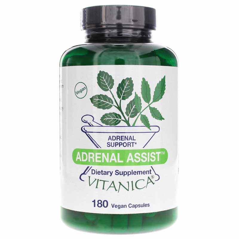 Adrenal Assist Pro, 180 Vegan Capsules, by Vitanica Pro