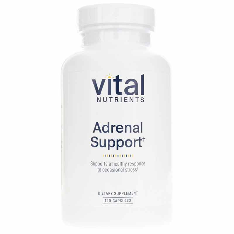 Adrenal Support, 120 Capsules, by Vital Nutrients