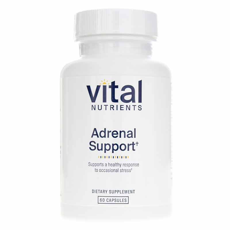Adrenal Support, 60 Capsules, by Vital Nutrients