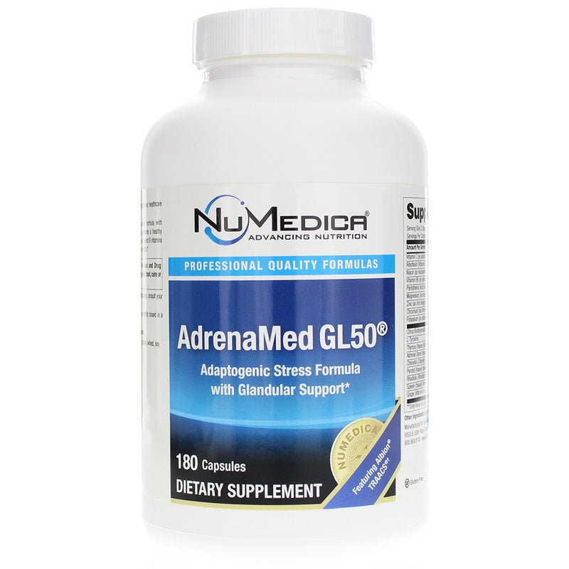 AdrenaMed GL50, 180 Capsules, by NuMedica