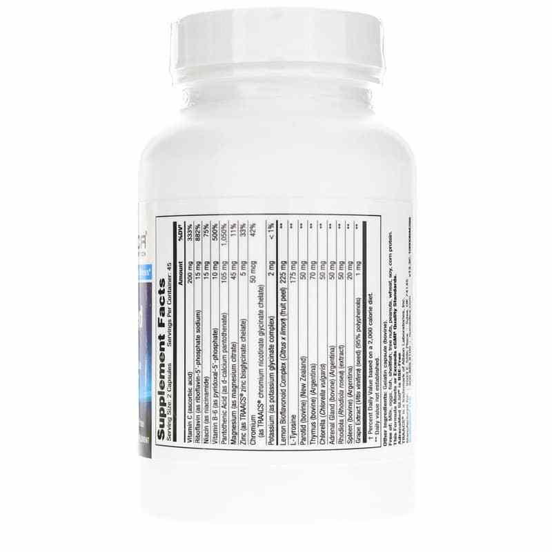 AdrenaMed GL50, 90 Capsules, by NuMedica, image #2