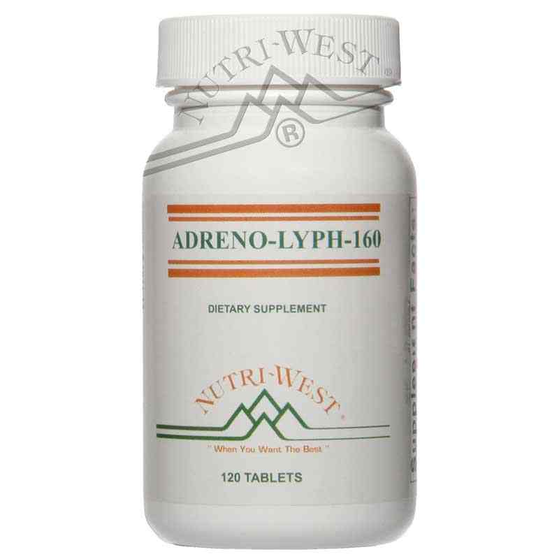 Adreno-Lyph-160, 120 Tablets, by Nutri-West