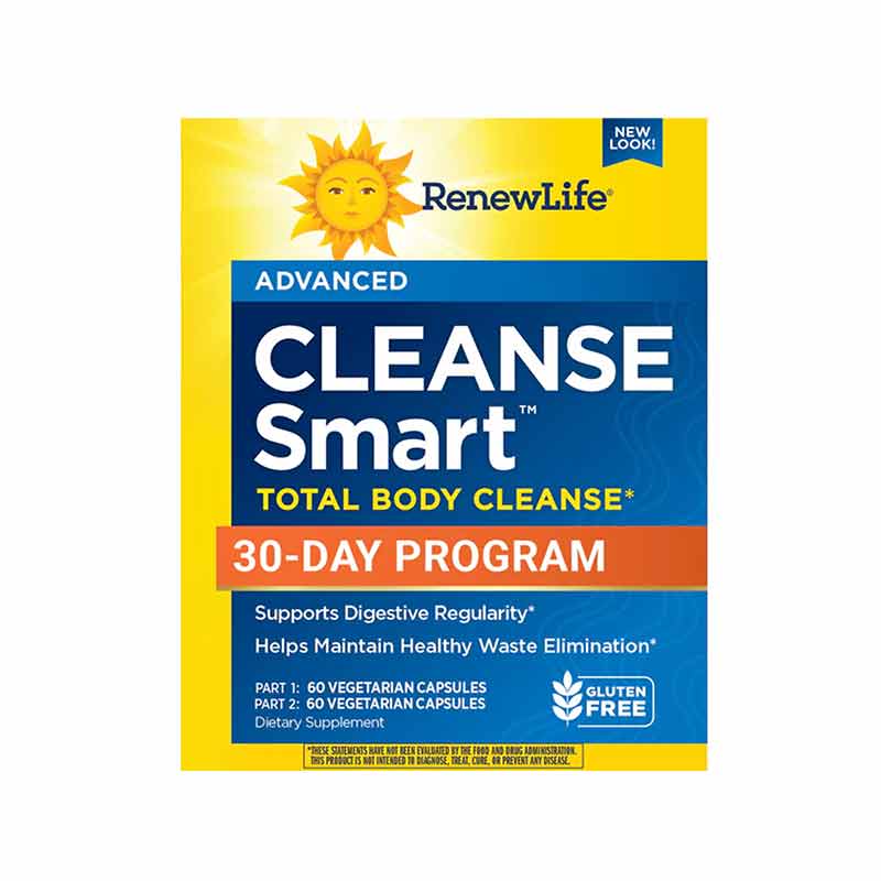 Advanced Cleanse Smart 30-Day Program, Renew Life – Professional ...