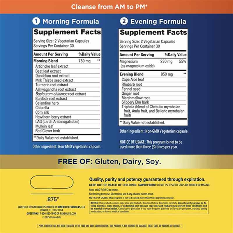 Advanced Cleanse Smart 30-Day Program, by Renew Life, image #2