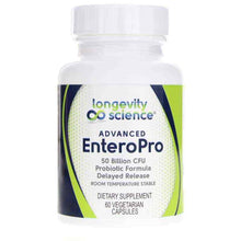 Advanced EnteroPro Probiotic 50 Billion CFU, by Longevity Science