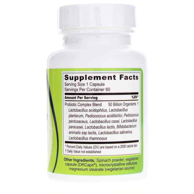 Advanced EnteroPro Probiotic 50 Billion CFU, by Longevity Science, image #2