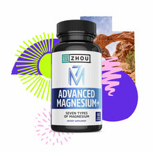 Advanced Magnesium+, by Zhou Nutrition