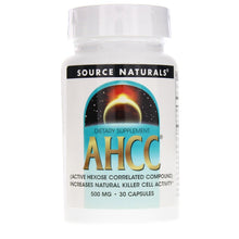 AHCC 500 Mg Capsules, 30 Capsules, by Source Naturals