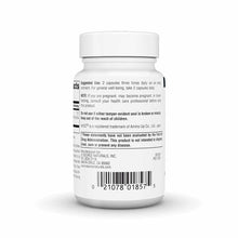 White supplement bottle labeled AHCC 500 Mg Capsules by Source Naturals with usage instructions and barcode on label.