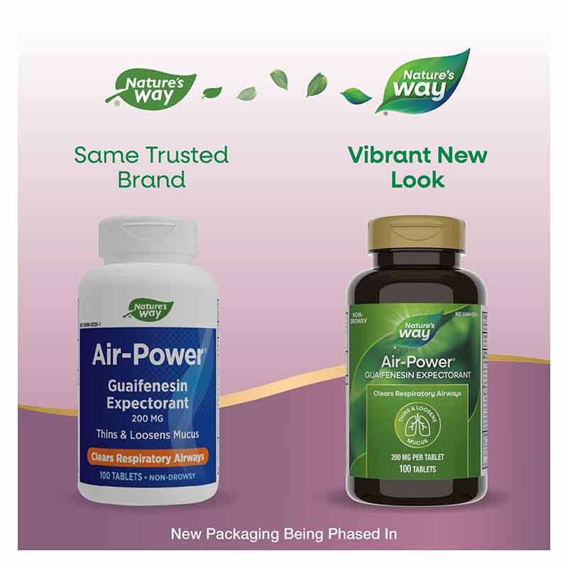 Air-Power Guaifenesin Expectorant, by Natures Way, image #3