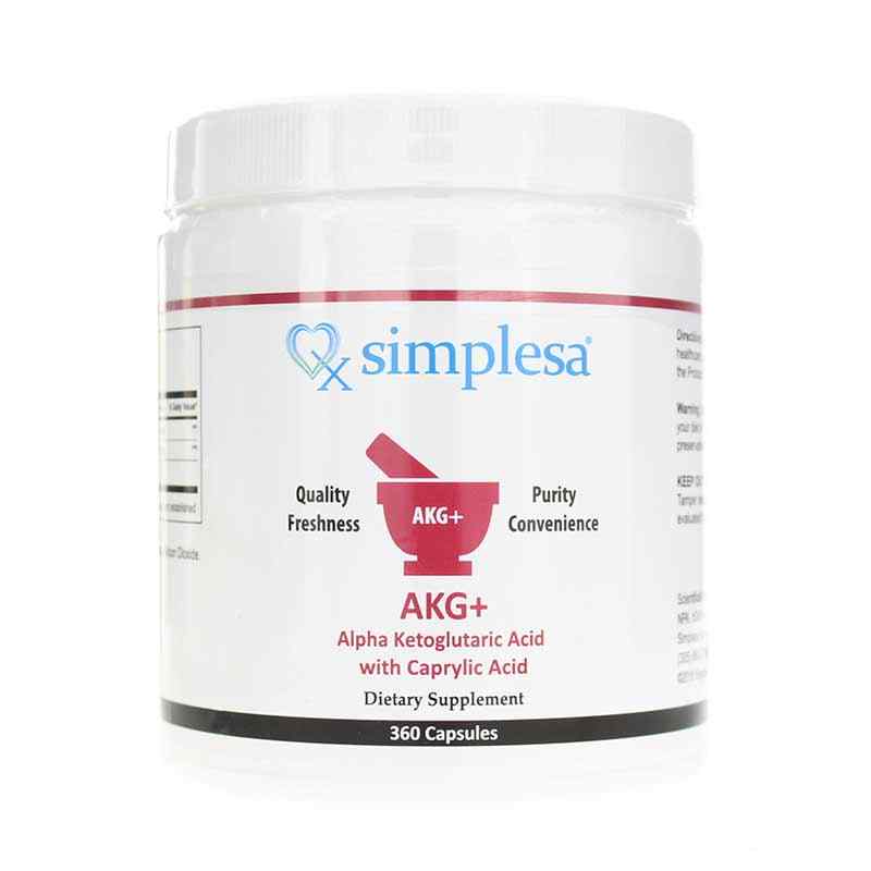 Alpha-Ketoglutaric Acid with Caprylic Acid, by Simplesa