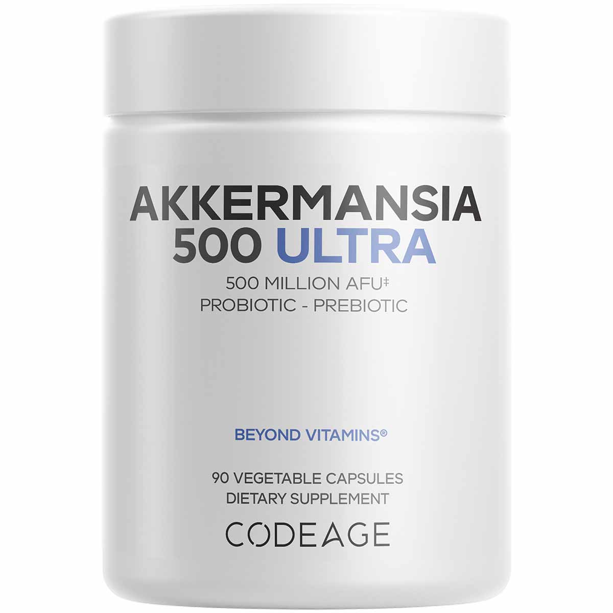 Akkermansia 500 Ultra, by Codeage