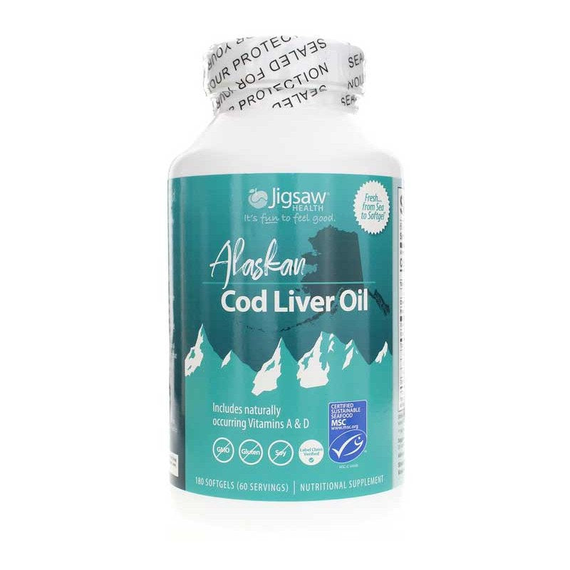 Alaskan Cod Liver Oil, by Jigsaw Health