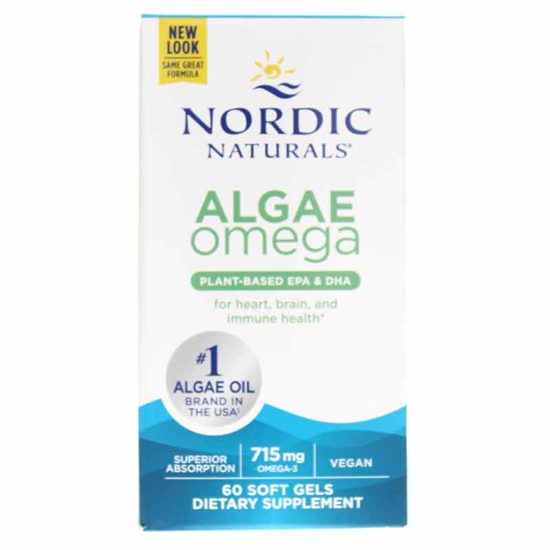 Algae Omega, 60 Softgels, by Nordic Naturals